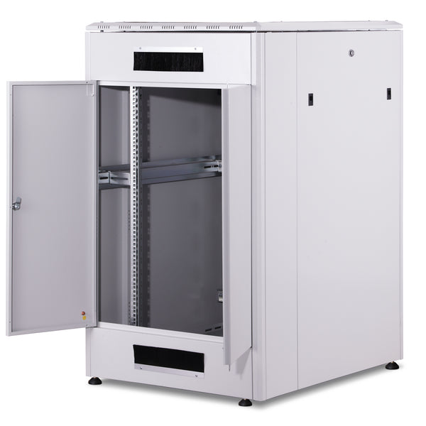 26U Patchkast 800x1000x1342 mm (BxDxH) lichtgrijs