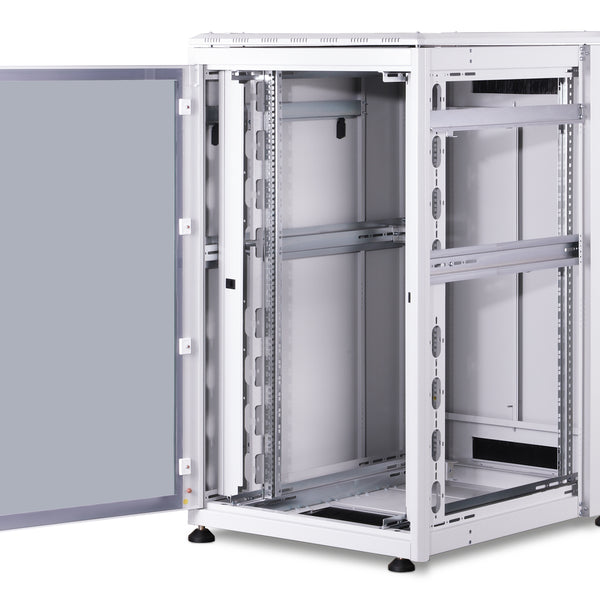 26U Patchkast 800x1000x1342 mm (BxDxH) lichtgrijs