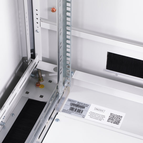 26U Patchkast 800x1000x1342 mm (BxDxH) lichtgrijs