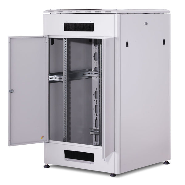 26U Patchkast 800x800x1342 mm (BxDxH) lichtgrijs