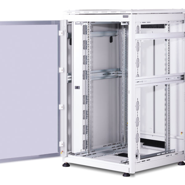 26U Patchkast 800x800x1342 mm (BxDxH) lichtgrijs