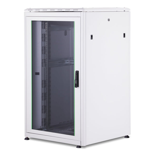 26U Patchkast 800x800x1342 mm (BxDxH) lichtgrijs