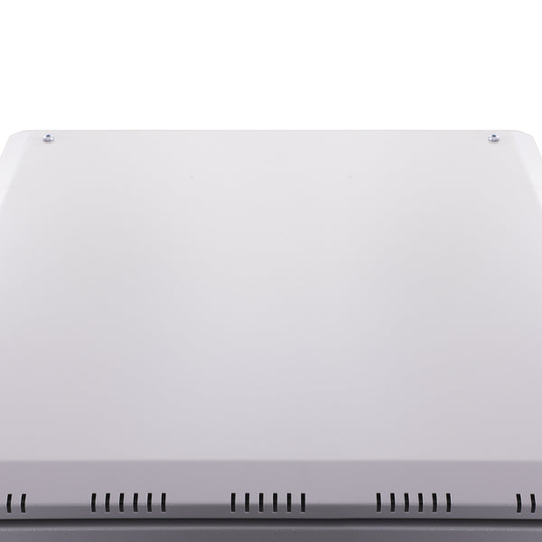 32U Patchkast 600x600x1609 mm (BxDxH) lichtgrijs