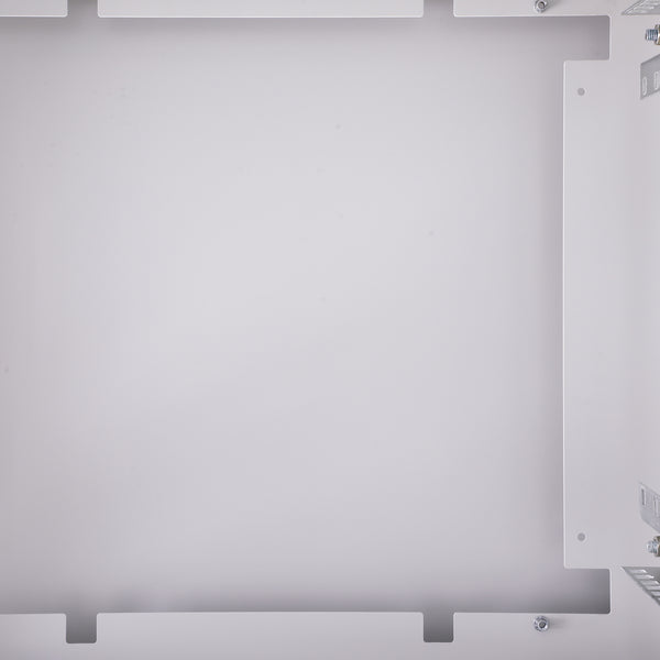 32U Patchkast 600x600x1609 mm (BxDxH) lichtgrijs