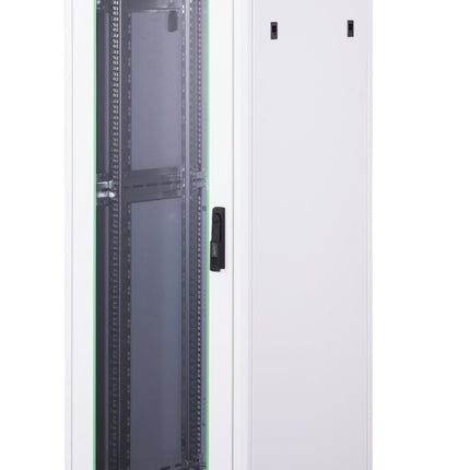 32U Patch Cabinet 600x600x1609 mm (WxDxH) light gray