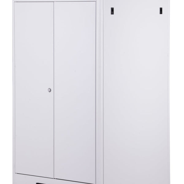32U Patchkast 800x800x1609 mm (BxDxH) lichtgrijs