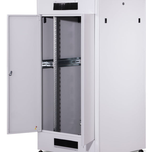 32U Patchkast 800x800x1609 mm (BxDxH) lichtgrijs