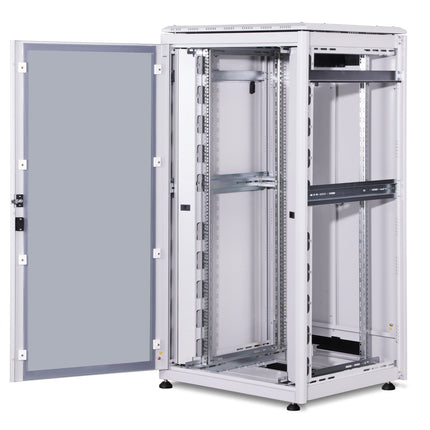 32U Patch Cabinet 800x800x1609 mm (WxDxH) light gray