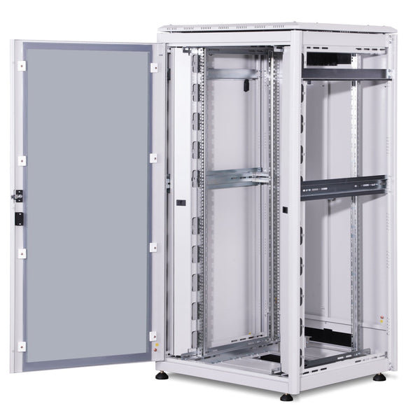 32U Patchkast 800x800x1609 mm (BxDxH) lichtgrijs