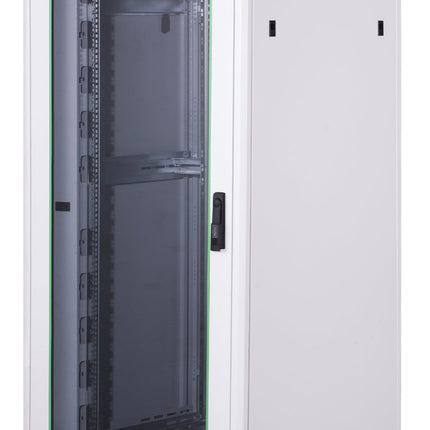 32U Patch Cabinet 800x800x1609 mm (WxDxH) light gray