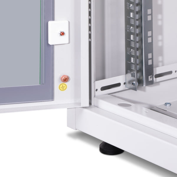 36U Patchkast 600x600x1787 mm (BxDxH) lichtgrijs