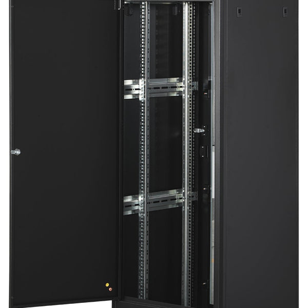 36U Patchkast 600x600x1787 mm (BxDxH) zwart