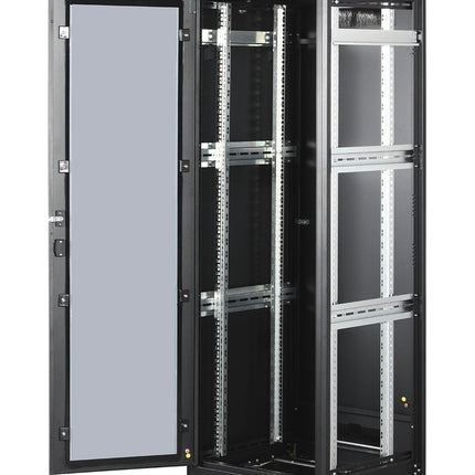 36U Patchkast 600x600x1787 mm (BxDxH) zwart