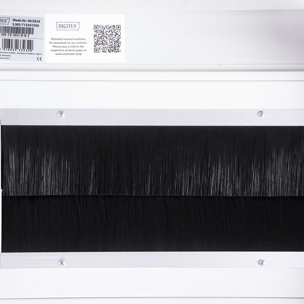 36U Patchkast 800x800x1787 mm (BxDxH) lichtgrijs