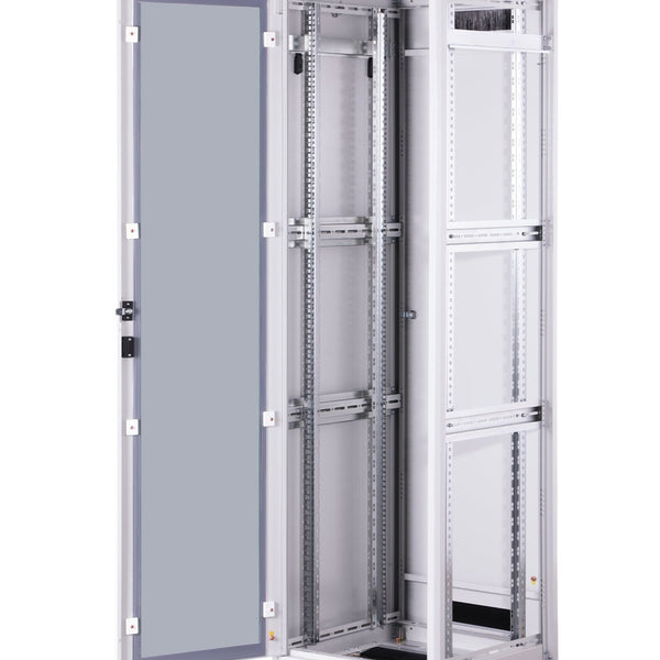 42U Patchkast 600x600x2053 mm (BxDxH) lichtgrijs