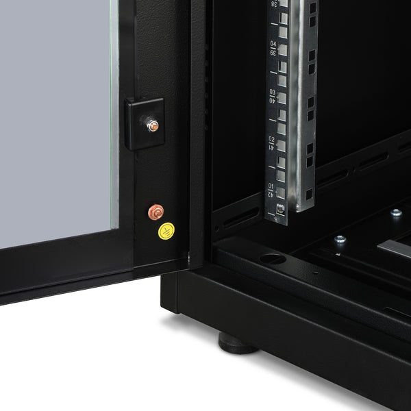 42U Patchkast 600x600x2053 mm (BxDxH) zwart