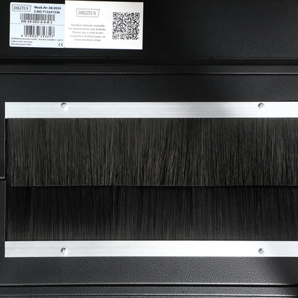42U Patch cabinet 600x600x2053 mm (WxDxH) black
