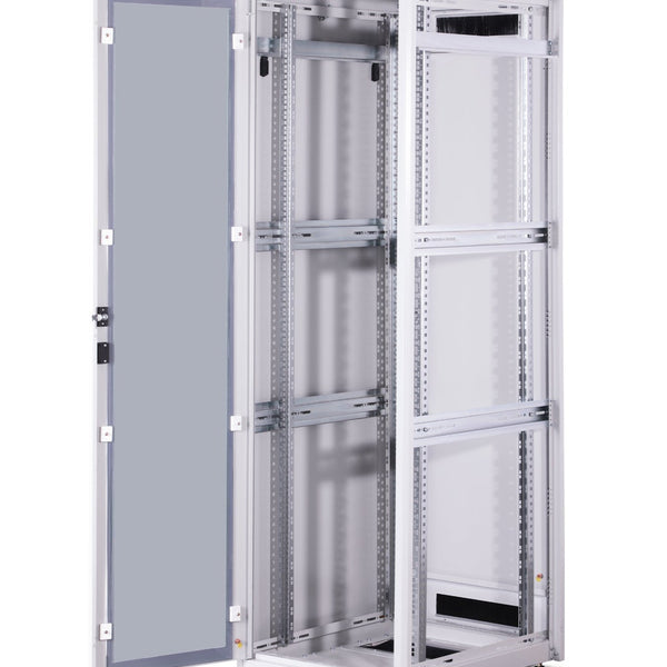 42U Patchkast 600x800x2053 mm (BxDxH) lichtgrijs