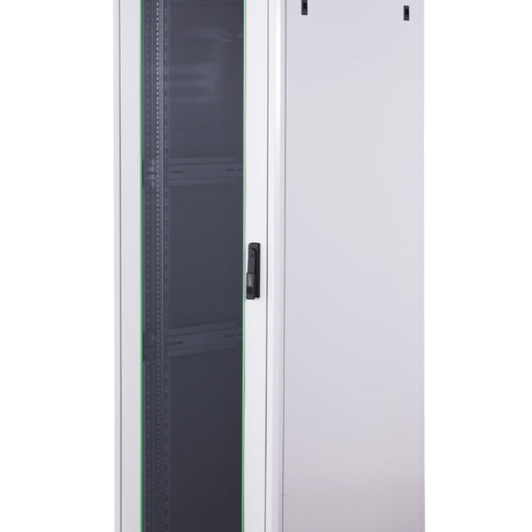 42U Patchkast 600x800x2053 mm (BxDxH) lichtgrijs