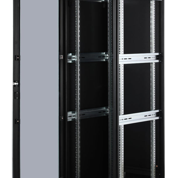 42U Patch cabinet 600x800x2053 mm (WxDxH) black