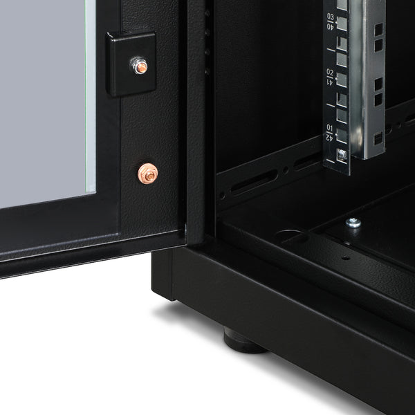 42U Patch cabinet 600x800x2053 mm (WxDxH) black