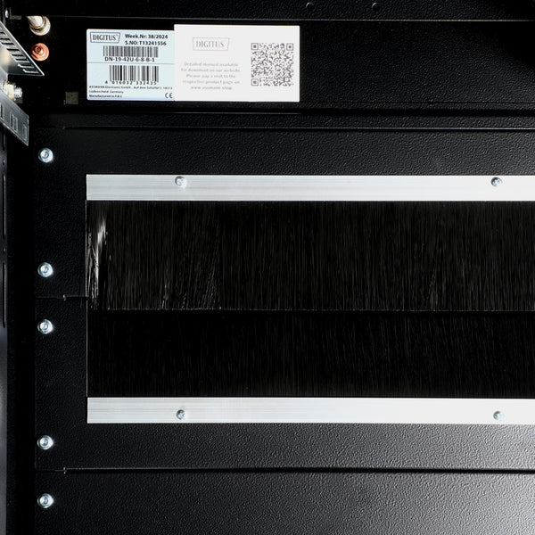 42U Patch cabinet 600x800x2053 mm (WxDxH) black