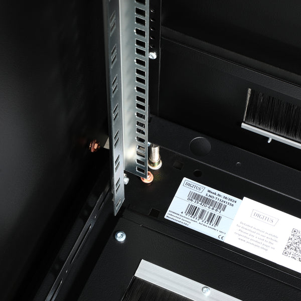 42U Patch cabinet 600x800x2053 mm (WxDxH) black