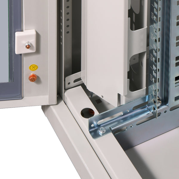 42U Patchkast 800x1000x2053 mm (BxDxH) lichtgrijs