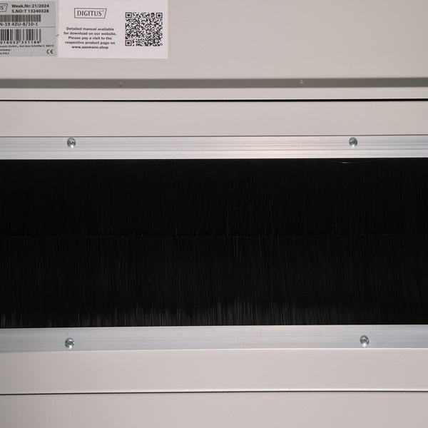 42U Patchkast 800x1000x2053 mm (BxDxH) lichtgrijs