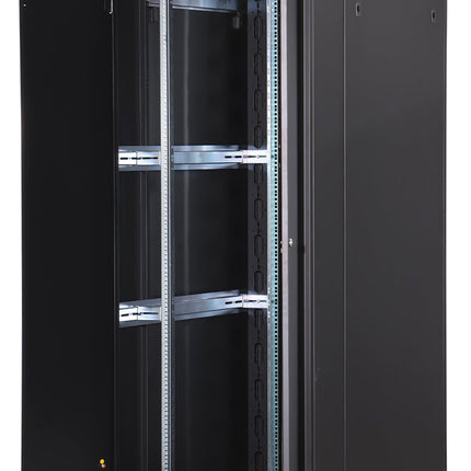 42U Patch cabinet 800x1000x2053 mm (WxDxH) black