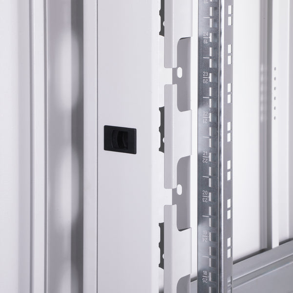42U Patchkast 800x1200x2053 mm (BxDxH) lichtgrijs