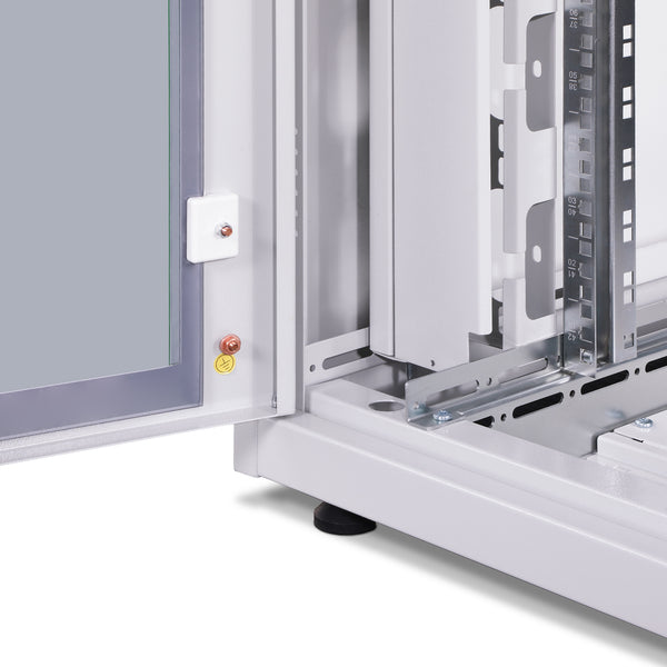 42U Patchkast 800x1200x2053 mm (BxDxH) lichtgrijs