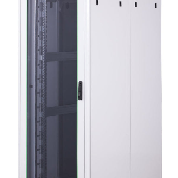42U Patchkast 800x1200x2053 mm (BxDxH) lichtgrijs