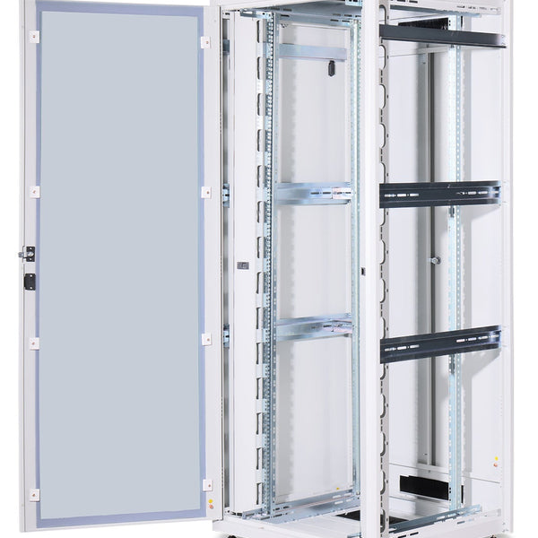 42U Patchkast 800x800x2053 mm (BxDxH) lichtgrijs