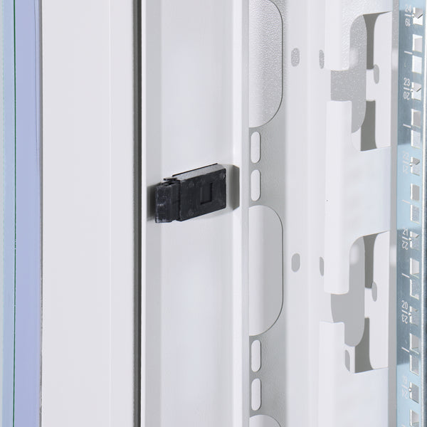 42U Patchkast 800x800x2053 mm (BxDxH) lichtgrijs