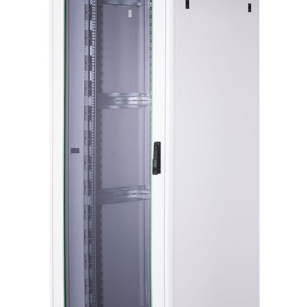 42U Patchkast 800x800x2053 mm (BxDxH) lichtgrijs