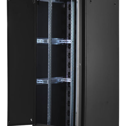 42U Patch cabinet 800x800x2053 mm (WxDxH) black
