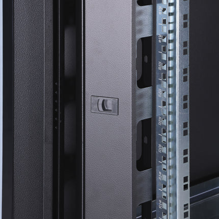 42U Patch cabinet 800x800x2053 mm (WxDxH) black