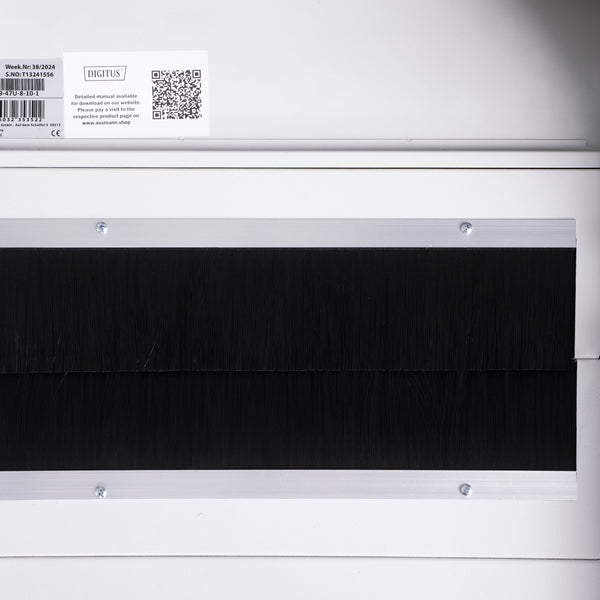 47U Patchkast 800x1000x2244 mm (BxDxH) lichtgrijs