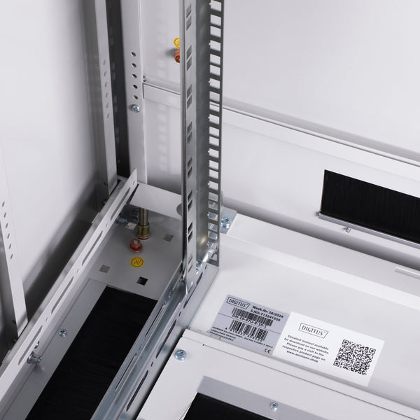 47U Patchkast 800x1000x2244 mm (BxDxH) lichtgrijs
