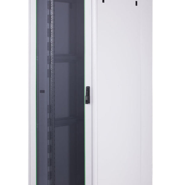 47U Patchkast 800x1000x2244 mm (BxDxH) lichtgrijs