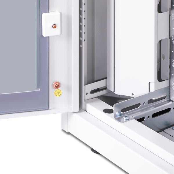 47U Patchkast 800x800x2244 mm (BxDxH) lichtgrijs