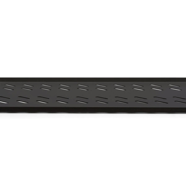 1U legbord 250mm voor kasten vanaf 400mm diepte max. 15 kg zwart