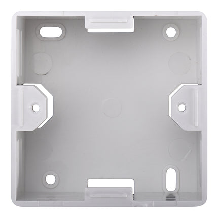 Cat5e Surface Modular Outlet 2x RJ45 Fully Shielded with LSA