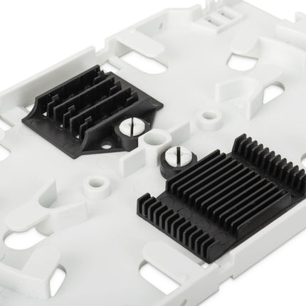 Glasvezel splice cassette voor 12 vezels incl. splicehouder
