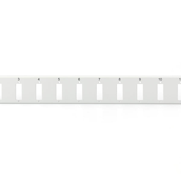 1U Front Panel Quick Lock Fiber Optic 12x SC DX
