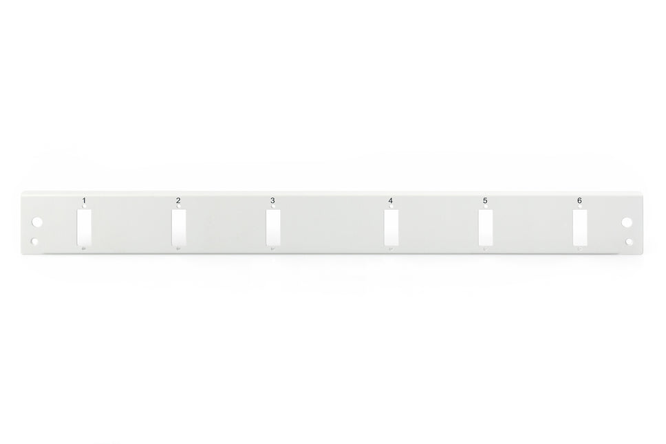 1U Front Panel Quick Lock Fiber Optic 6x SC DX