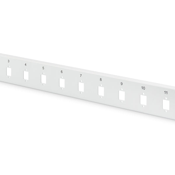 1U Front Panel Quick Lock Fiber 12x LC DX, SC SX, E2000 SX