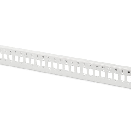 1U Steel Front Panel Fiber Optic 24 LC/DX Couplers