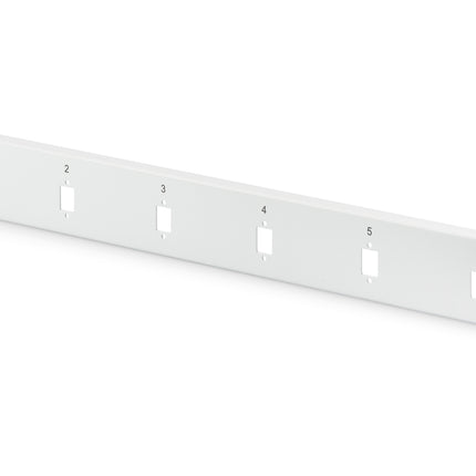 1U Front Panel Quick Lock Fiber Optic 6x SC SX, LC DX